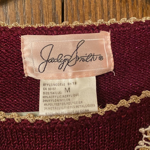 Sparkly fancy women’s sweater size M - Picture 4 of 5